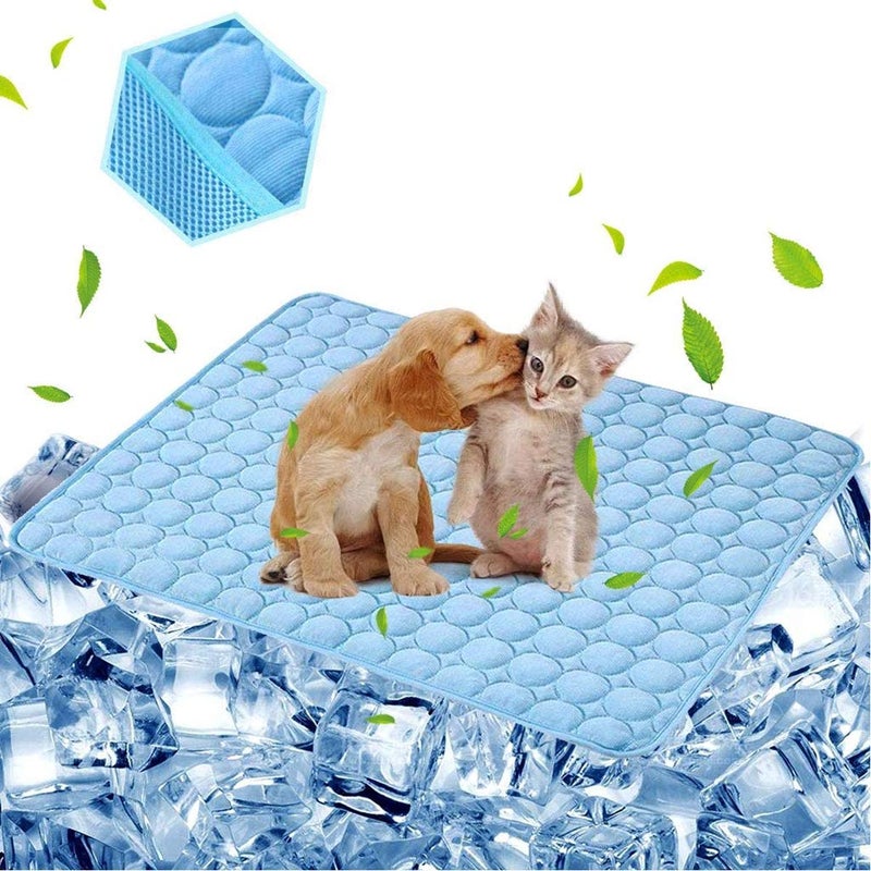 aingycy Dog Cooling Mat Pet Cooling Pads Dogs & Cats Pet Cooling Blanket for Outdoor Car Seats Beds (22IN*28IN) - Image 1
